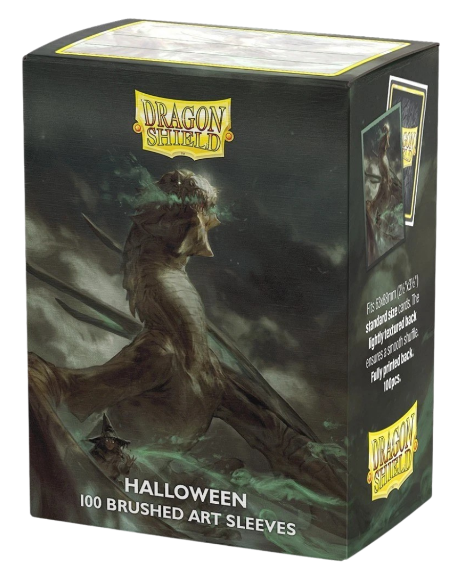 Dragon Shield Sleeves: Halloween 2026 Brushed Art Sleeves (Box of 100)