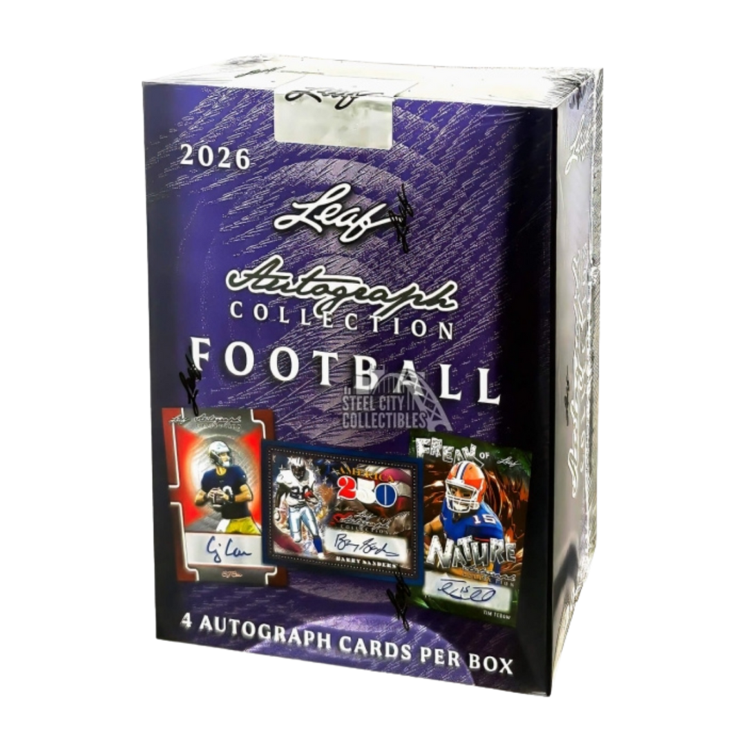 2026 Leaf Autograph Collection Football Hobby Box
