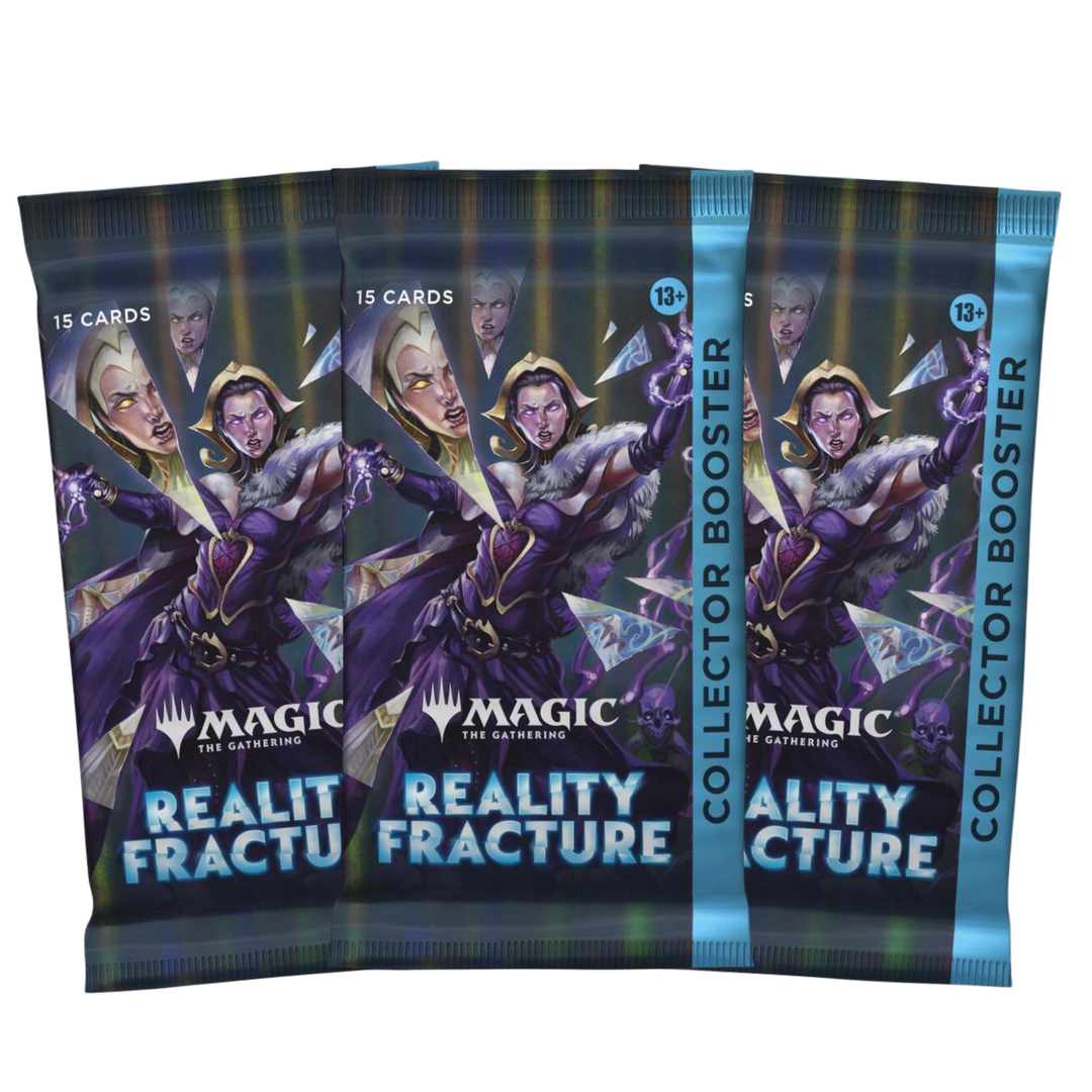 Magic: The Gathering Reality Fracture - 3 Pack Collector Booster Bundle