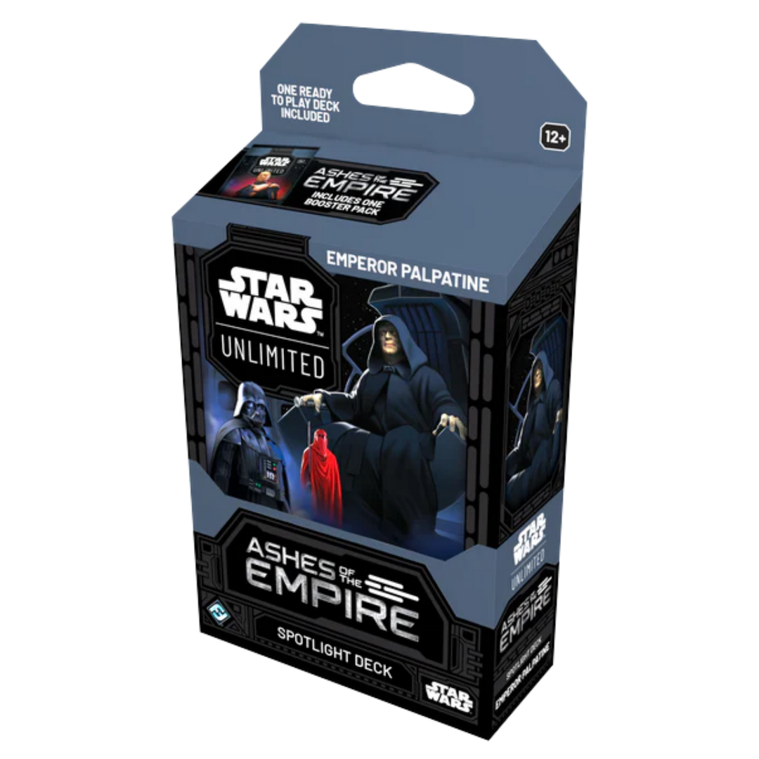 Star Wars Unlimited: Ashes of the Empire - Spotlight Deck- Emperor Palpatine