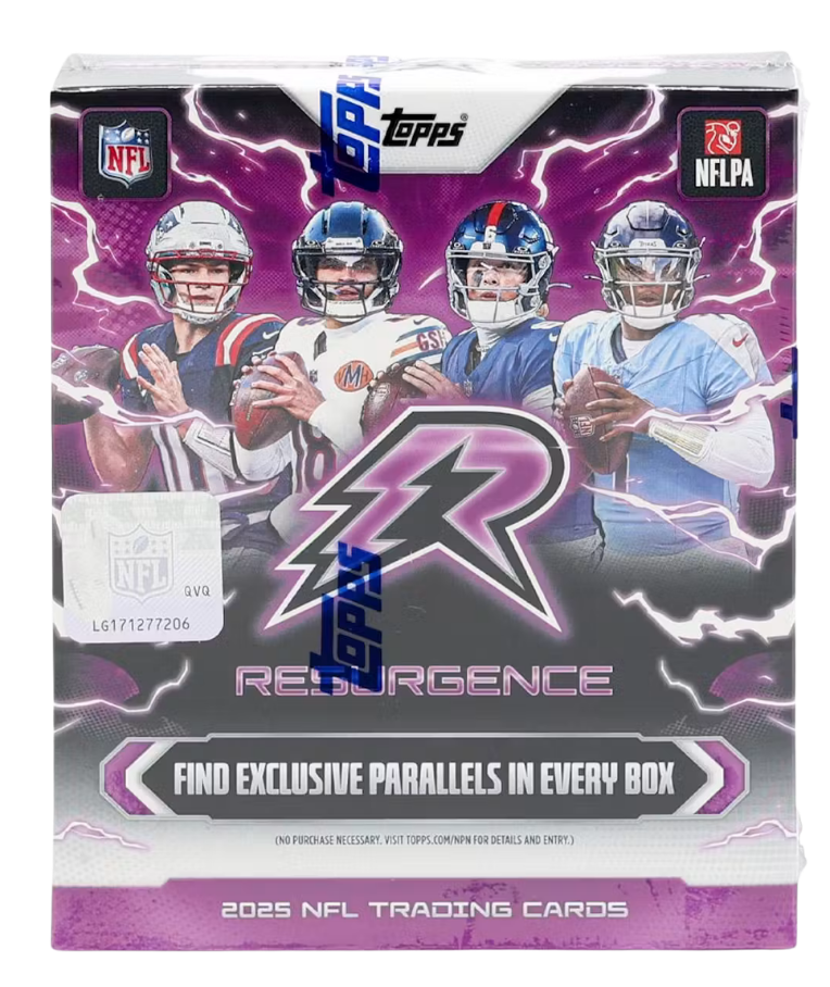 2025 Topps Resurgence Football Mega Box