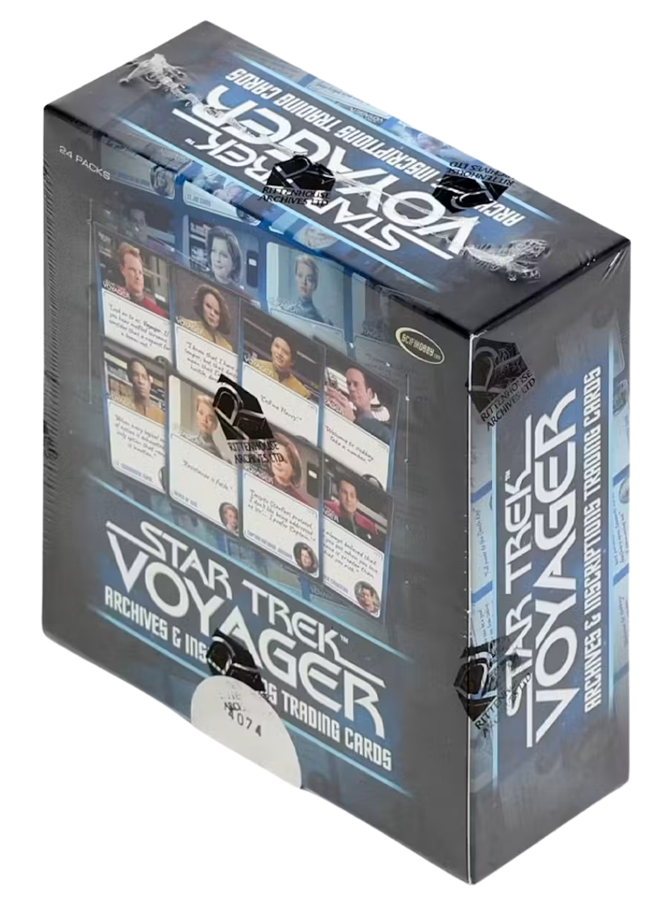 2026 Rittenhouse Star Trek Voyager Archives & Inscriptions Hobby Box