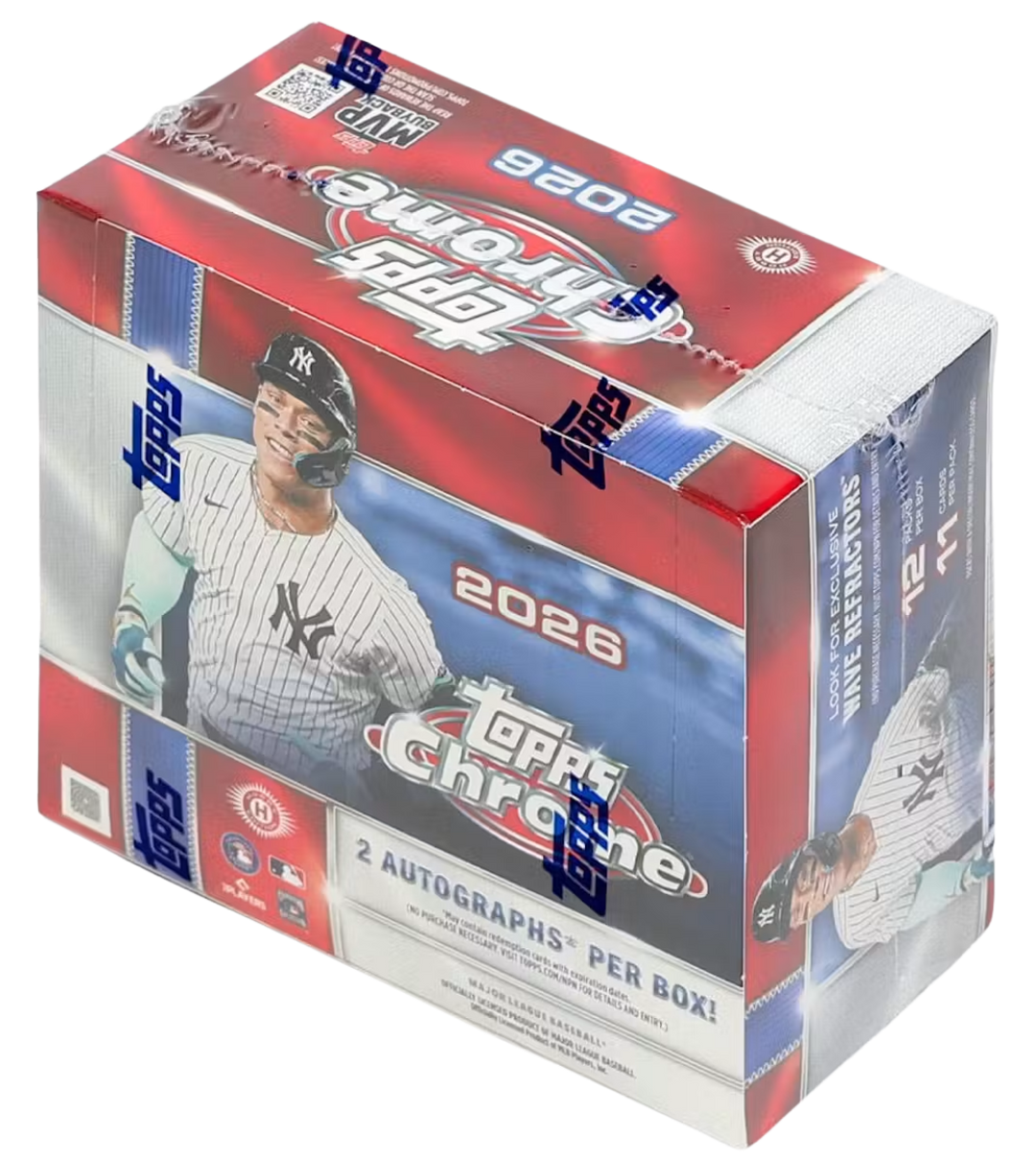 2026 Topps Chrome Baseball Jumbo Hobby Box
