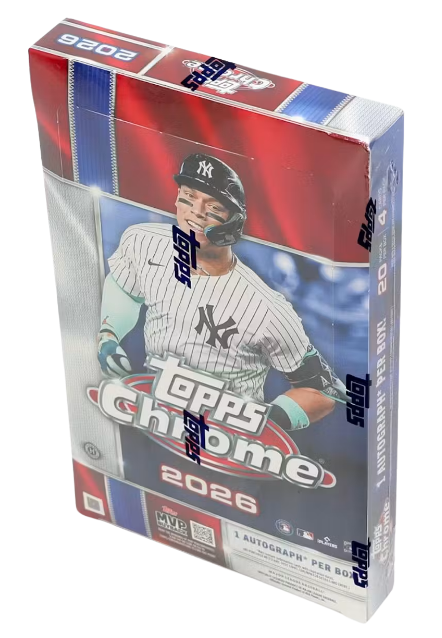 2026 Topps Chrome Baseball Hobby Box