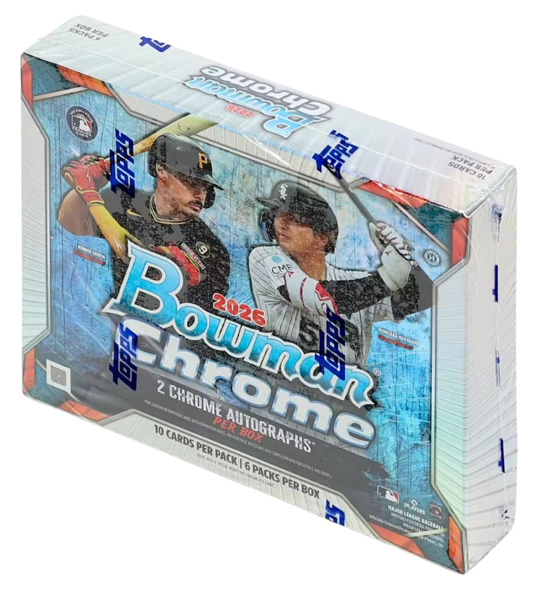 2026 Bowman Chrome Baseball Hobby Box