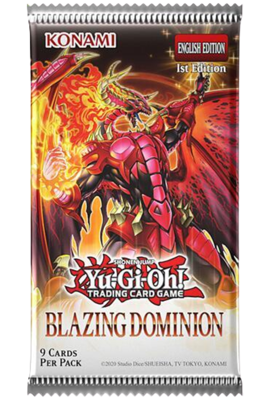 Yu-Gi-Oh! - Blazing Dominion Booster Pack [1st Edition]