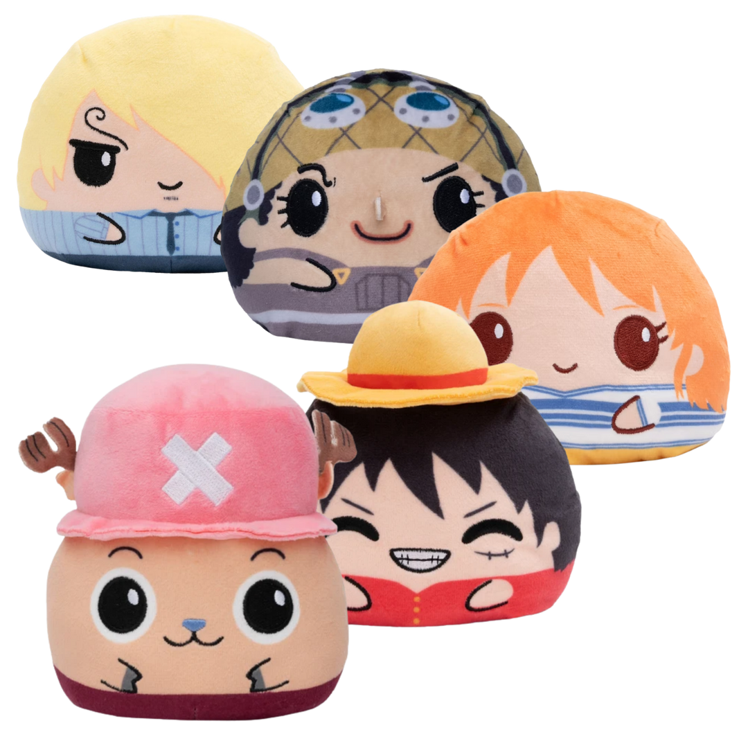 TeeTurtle x One Piece Reversible Plushies