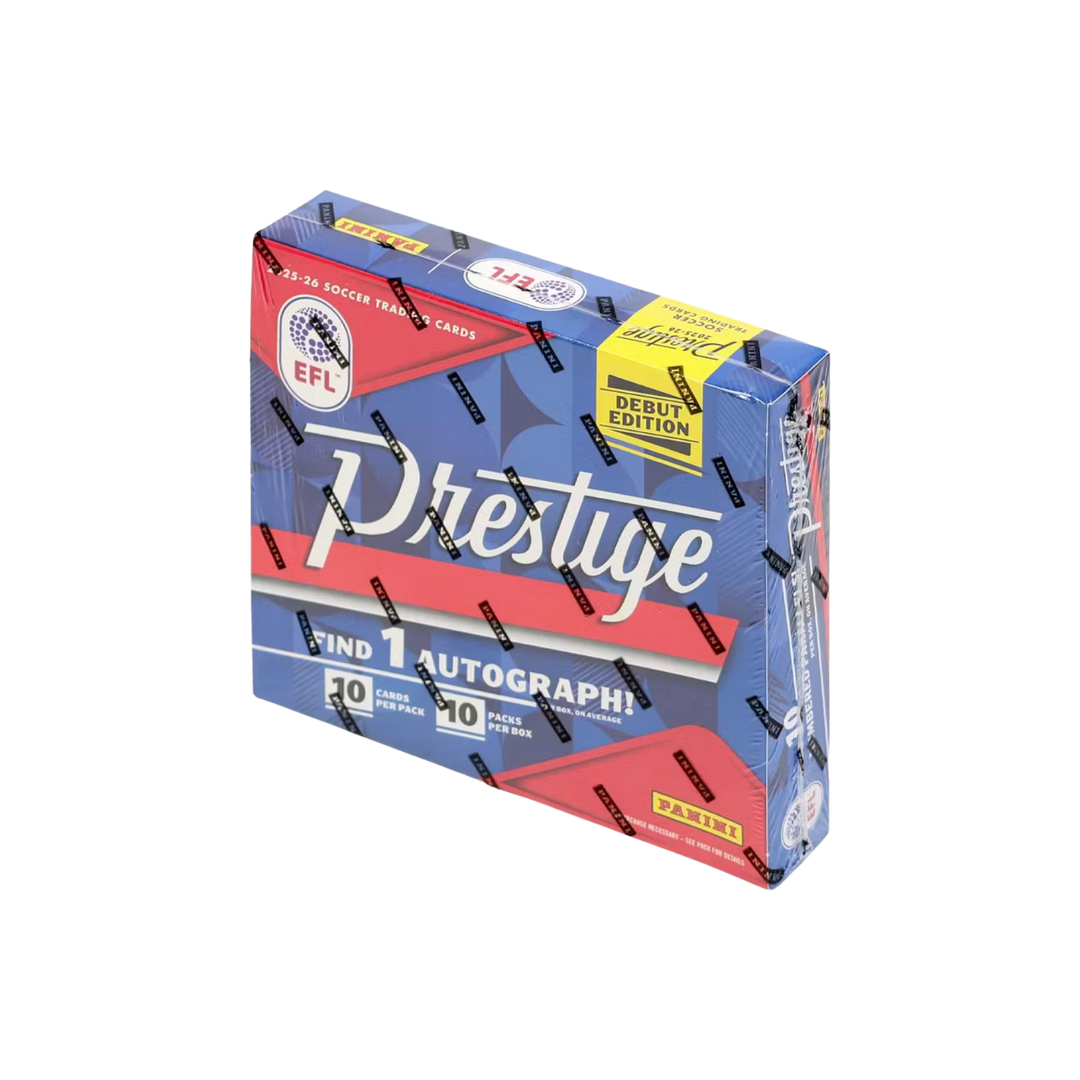 2025/26 Panini Prestige EFL Soccer Hobby Preferred Box