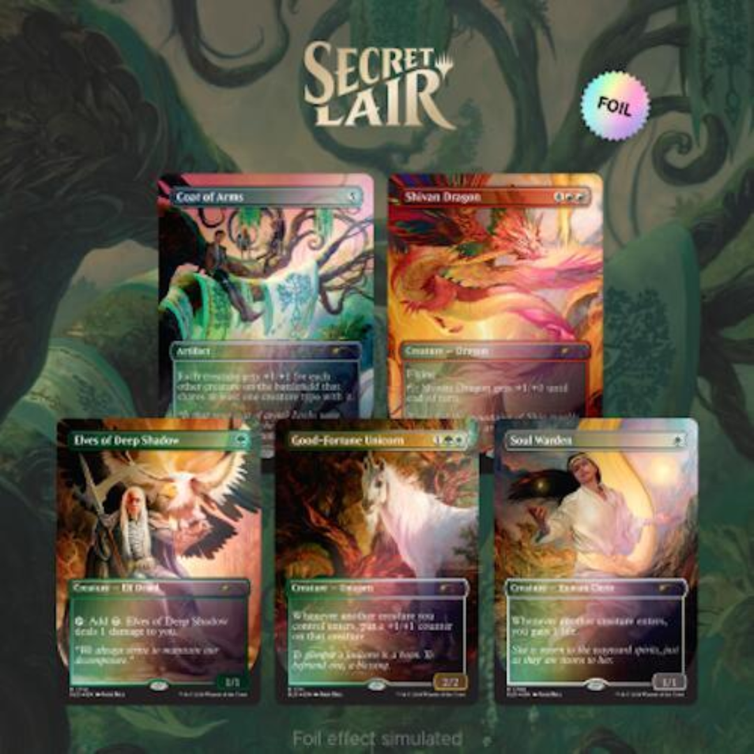 Secret Lair Drop: Featuring: Julie Bell - Rainbow Foil Edition