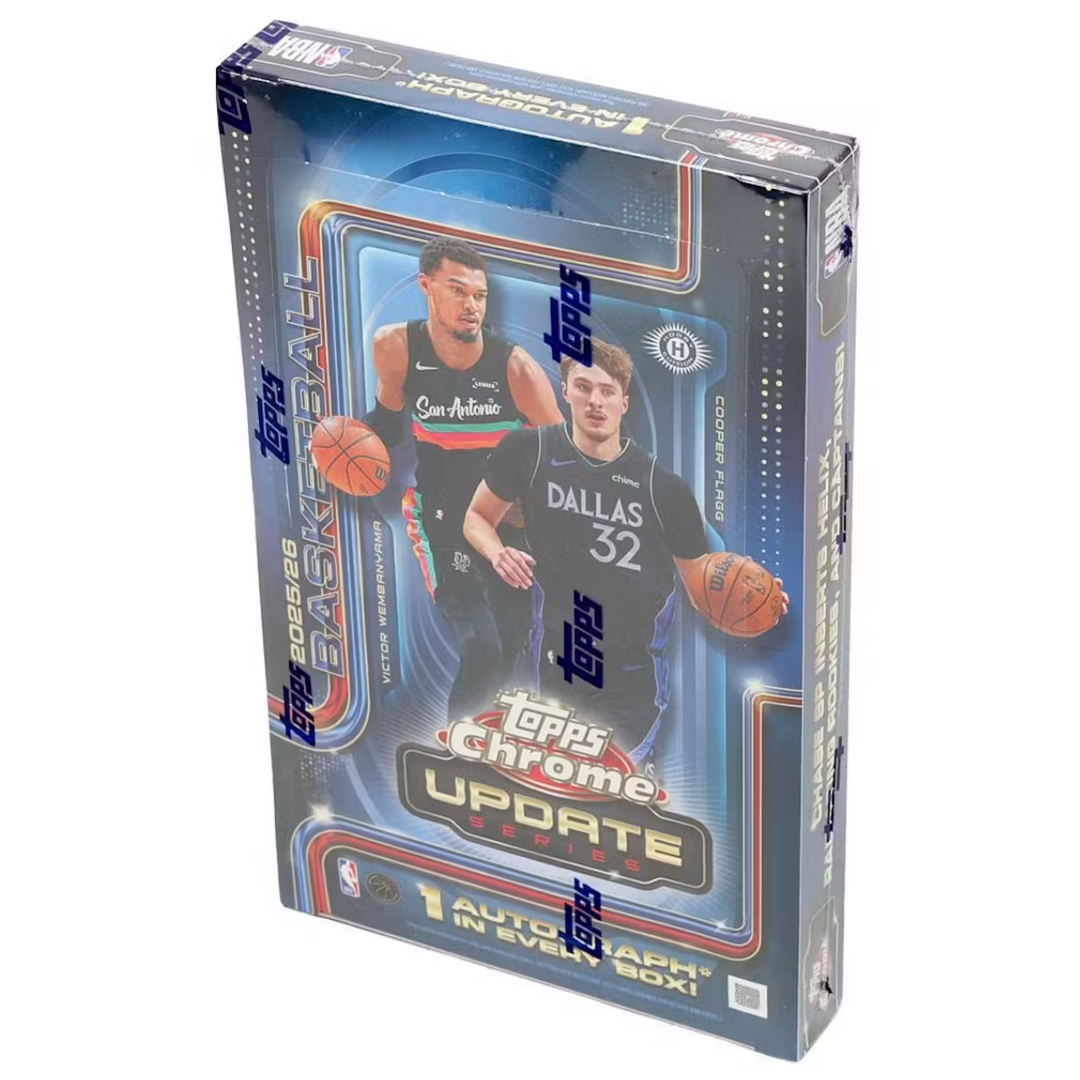 2025-26 Topps Chrome Update Series Basketball Hobby Box