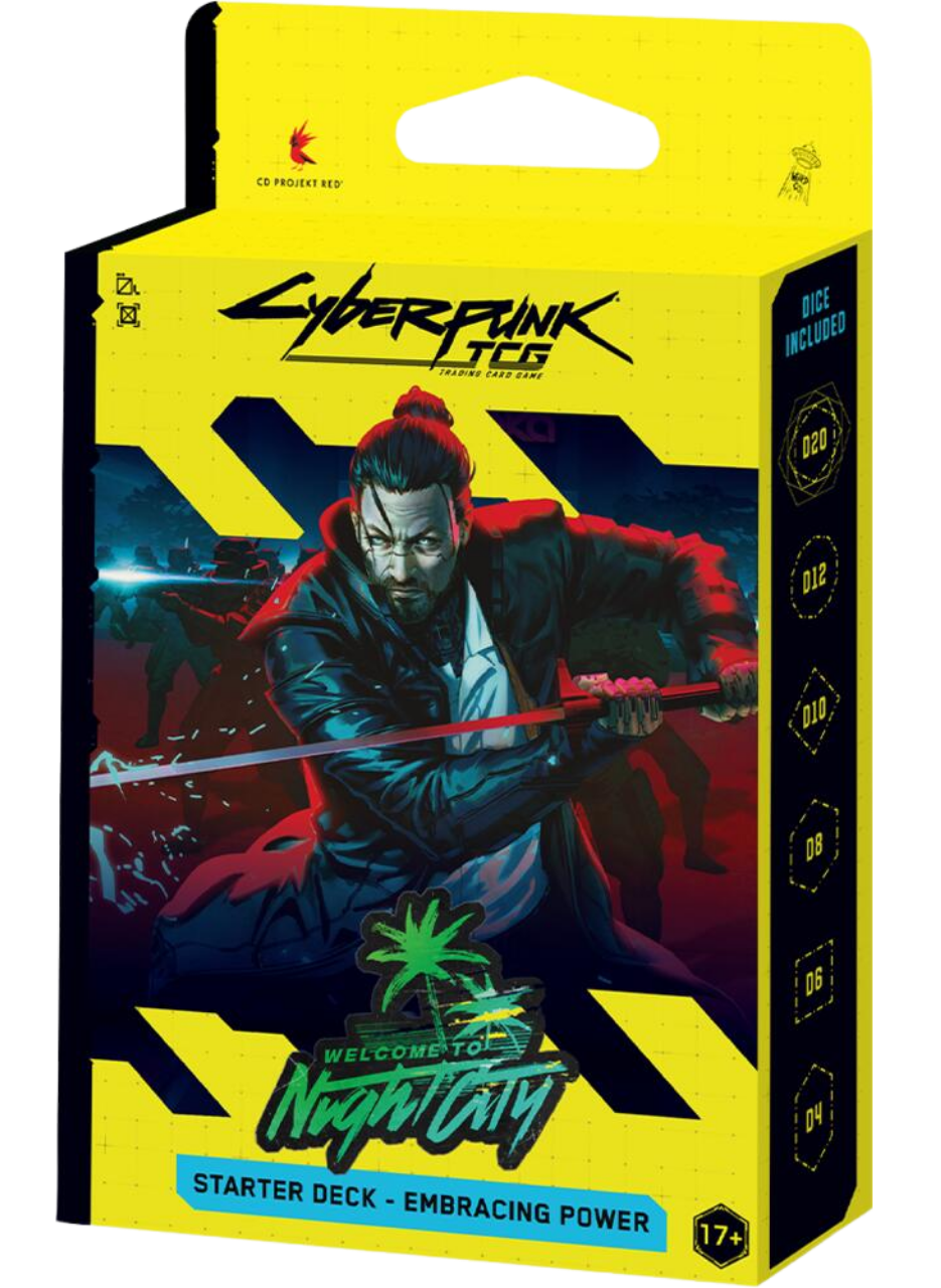 Cyberpunk TCG Starter Deck: Embracing Power - Beta