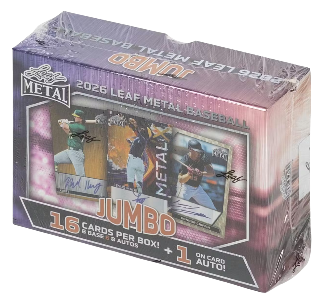 2026 Leaf Metal Baseball Hobby Jumbo Box