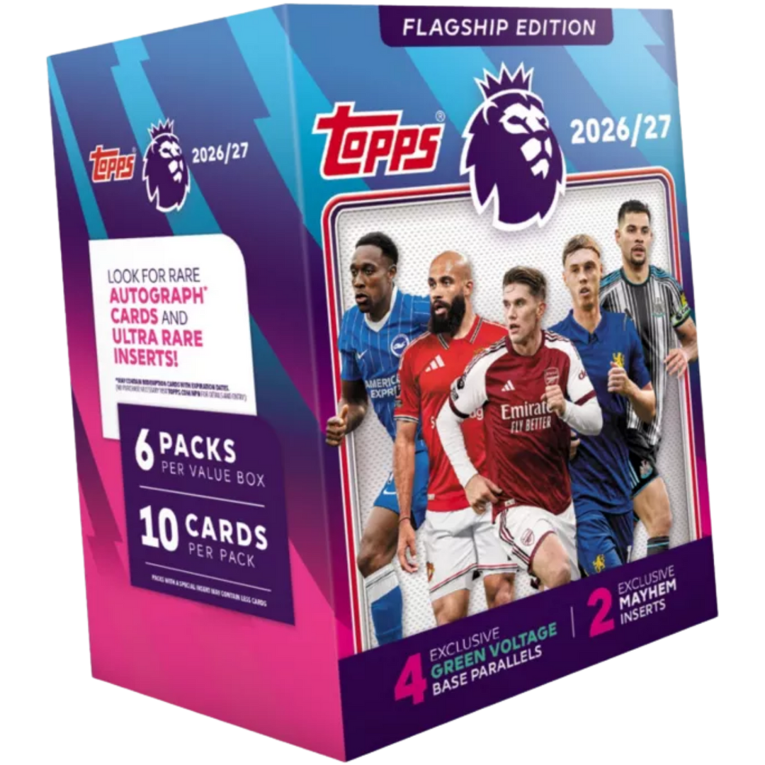 2026-27 Topps Flagship Premier League Soccer Blaster Box