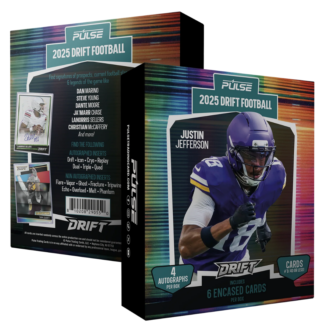 2025 Pulse Drift Football Hobby Box