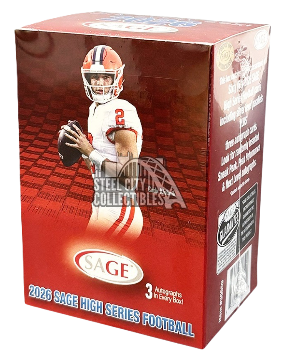2026 Sage High Series Football Blaster Box