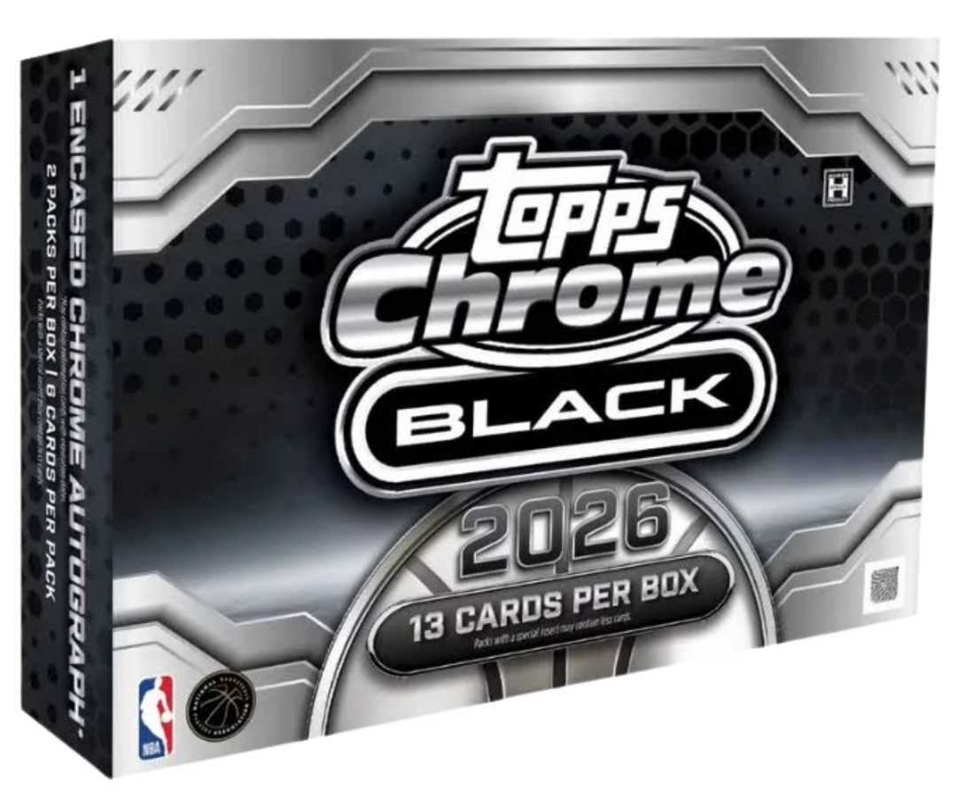 2026 Topps Chrome Black Basketball Hobby Box