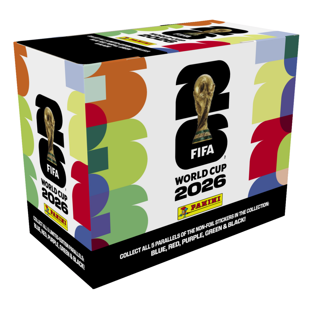 2026 Panini FIFA World Cup Soccer Official Sticker Collection- 25 Pack Box