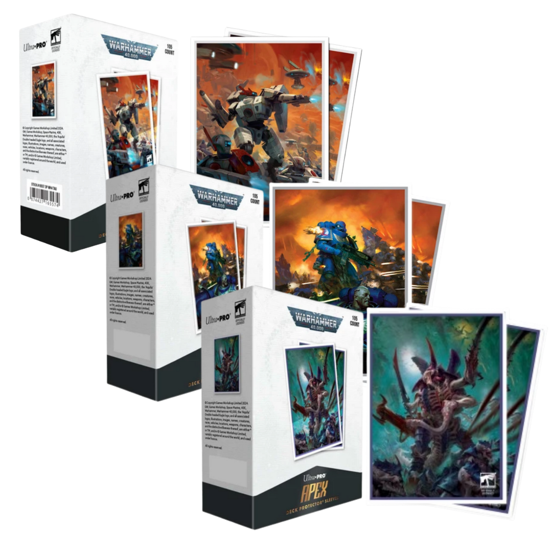 Ultra Pro APEX Deck Protectors - Warhammer 40,000