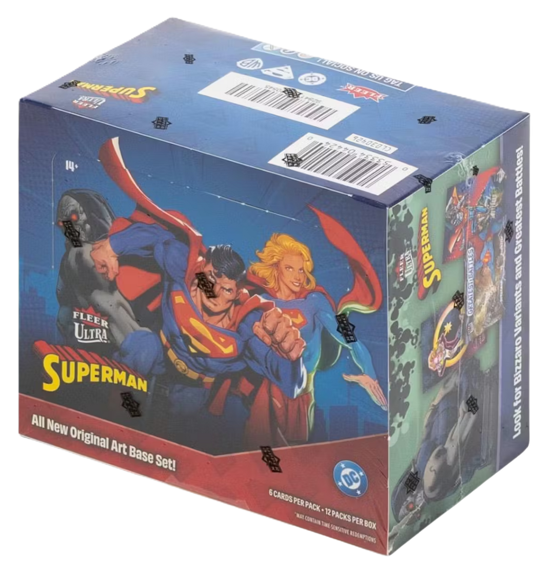 2025 Upper Deck Fleer Ultra Superman Hobby Box