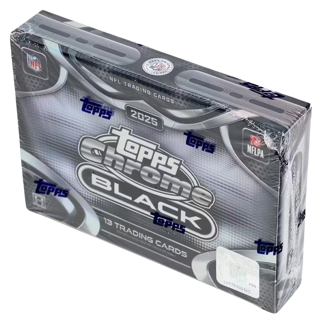 2025 Topps Chrome Black Football Hobby Box