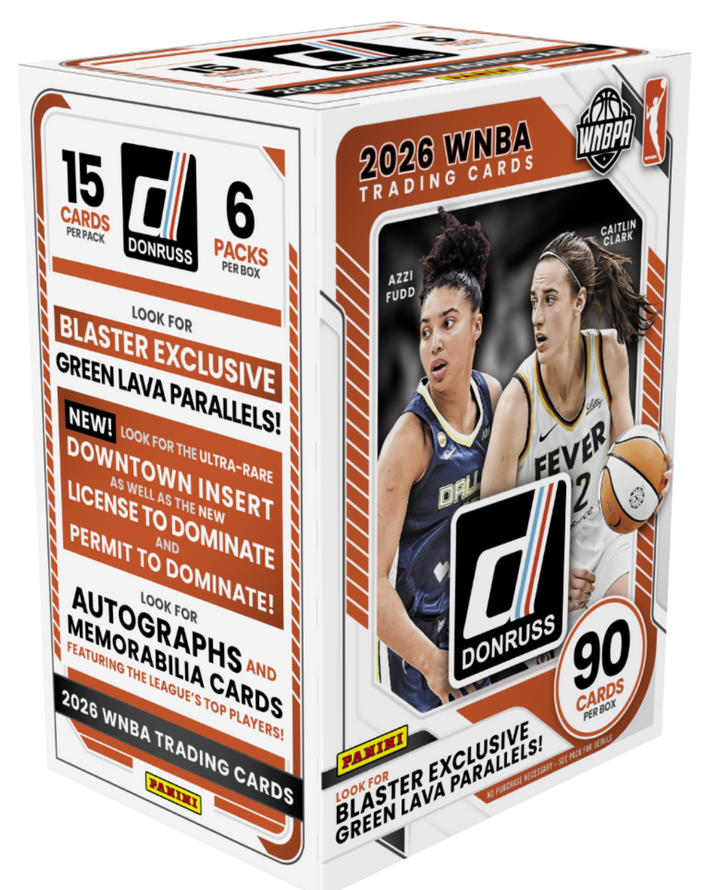 2026 Panini Donruss WNBA Basketball Blaster Box