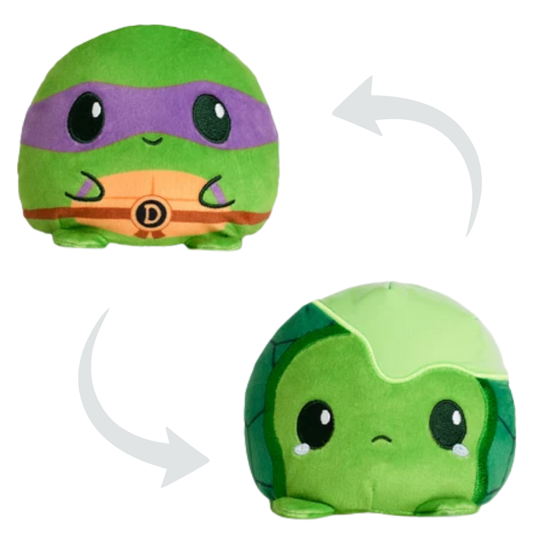 TeeTurtle x Teenage MutantNinja Turtles 4" Reversible Plushies