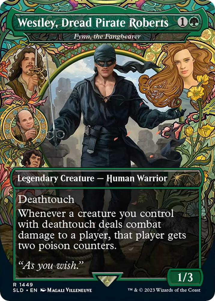 Westley, Dread Pirate Roberts - Fynn, the Fangbearer - Secret Lair Drop Series (SLD)