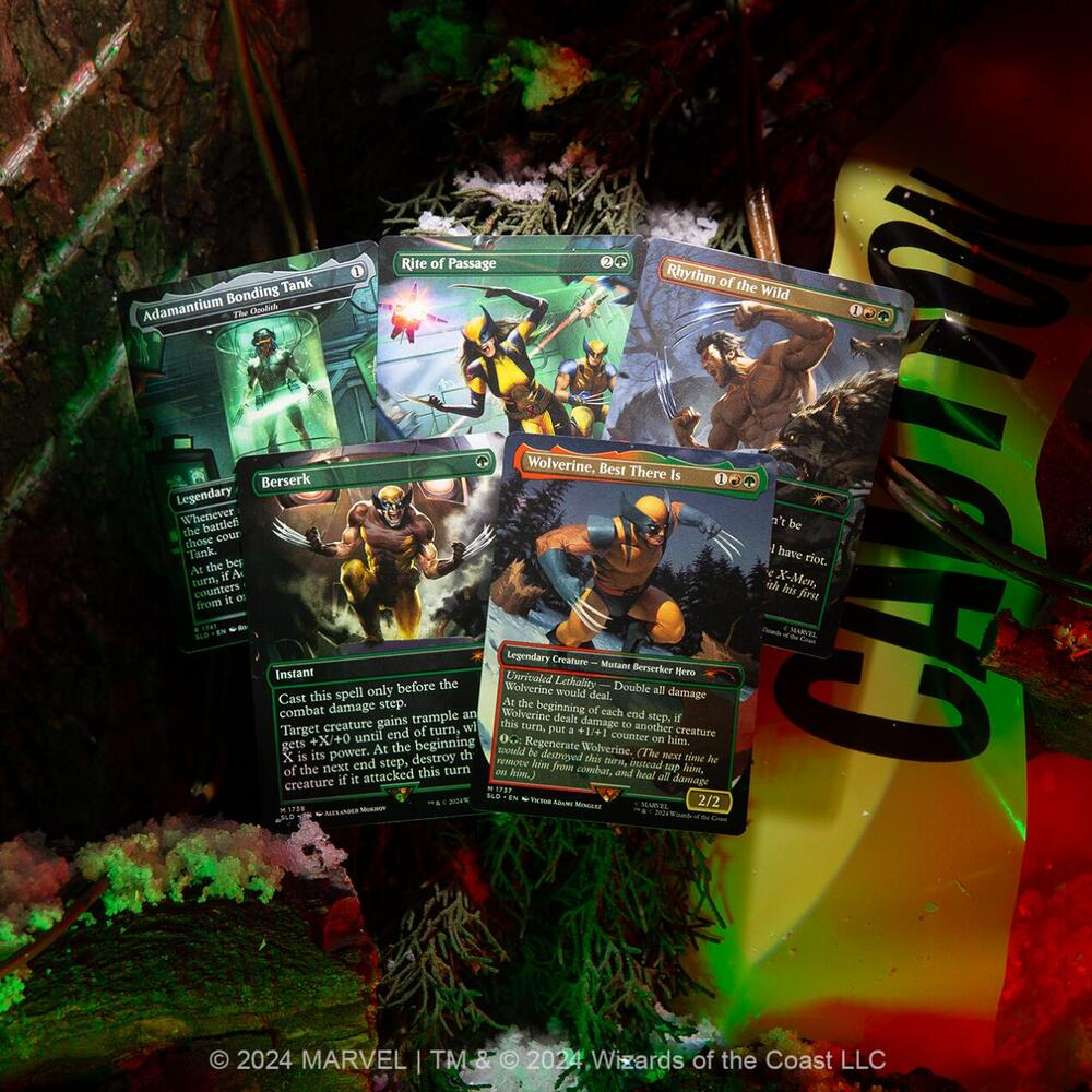 Secret Lair Drop: Secret Lair x Marvel's Wolverine - Non-Foil Edition - Secret Lair Drop Series (SLD)