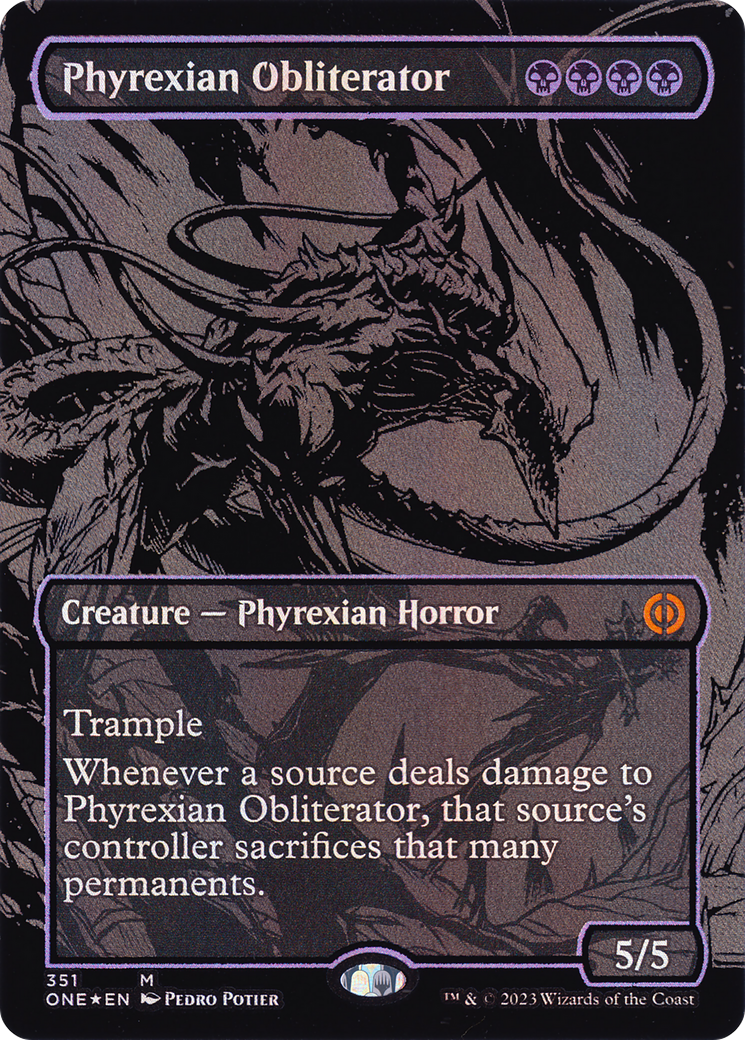 Phyrexian Obliterator (Oil Slick Raised Foil)