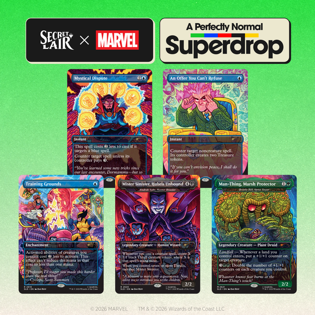 Secret Lair Drop: Secret Lair x Marvel: Dan Hipp - Non-Foil Edition - Secret Lair Drop Series (SLD)