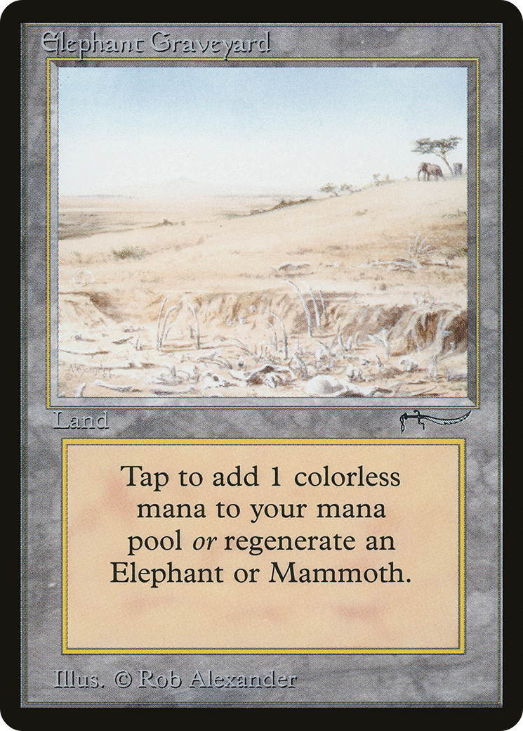 Elephant Graveyard - Arabian Nights (ARN)