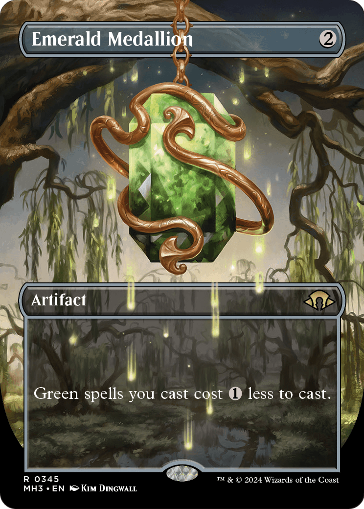 Emerald Medallion (Borderless)