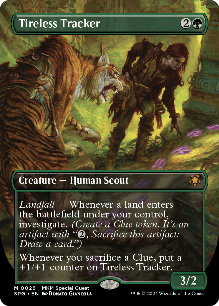 Tireless Tracker (Borderless)