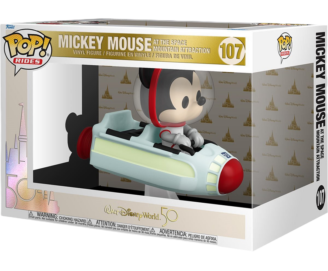 Funko Pop! Walt Disney World 50th Anniversary Space Mountain with Mickey Mouse