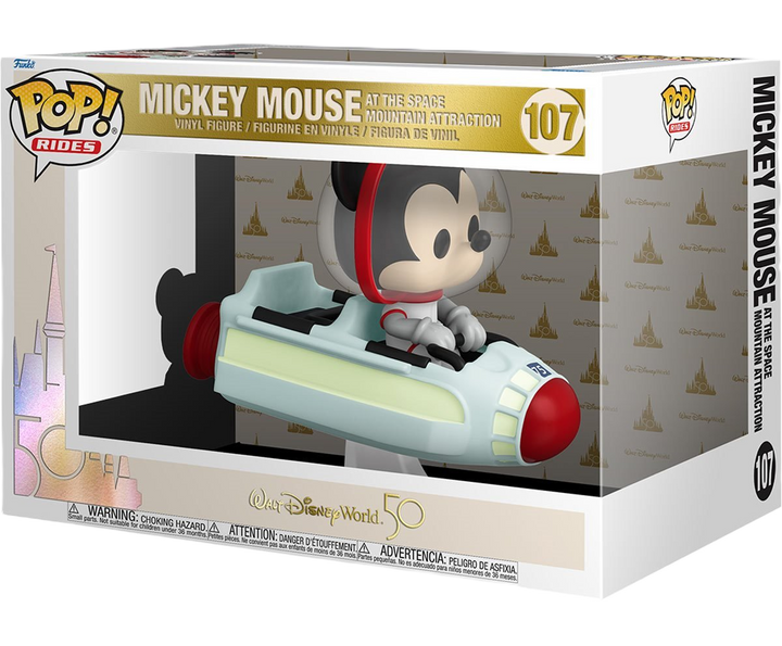 Funko Pop! Walt Disney World 50th Anniversary Space Mountain with Mickey Mouse