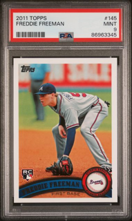 2011 Topps - Freddie Freeman 145 - PSA 9