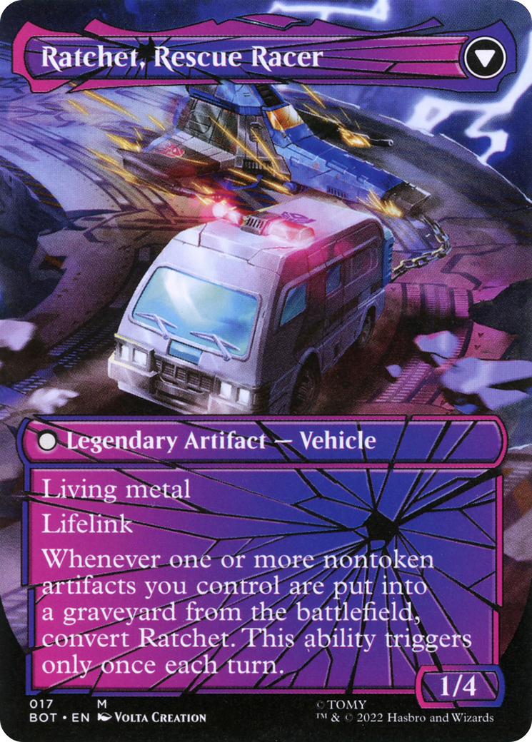Ratchet, Field Medic (Shattered Glass) - Universes Beyond: Transformers (BOT)