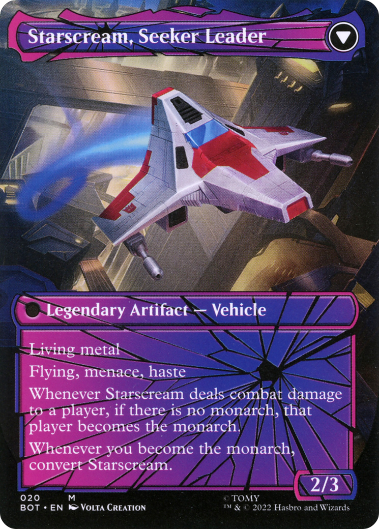 Starscream, Power Hungry (Shattered Glass) - Universes Beyond: Transformers (BOT)