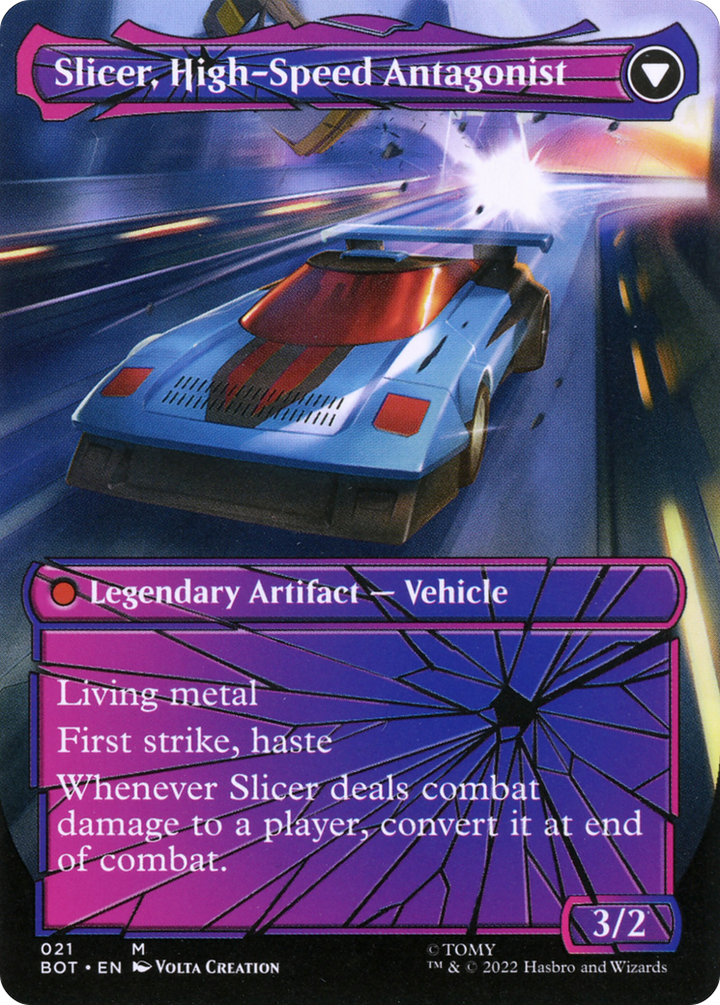 Slicer, Hired Muscle (Shattered Glass) - Universes Beyond: Transformers (BOT)