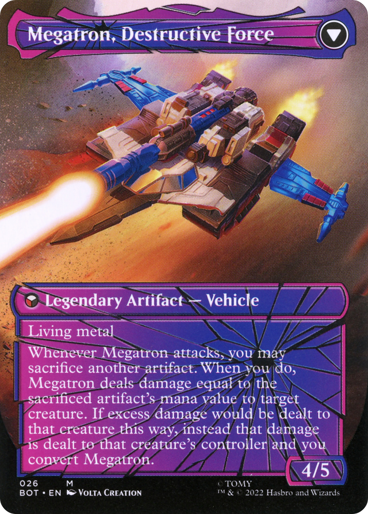 Megatron, Tyrant (Shattered Glass) - Universes Beyond: Transformers (BOT)