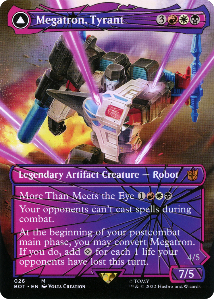 Megatron, Tyrant (Shattered Glass) - Universes Beyond: Transformers (BOT)