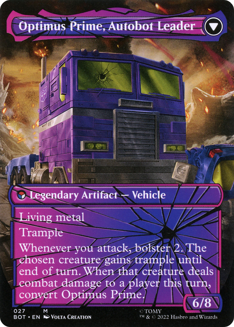 Optimus Prime, Hero (Shattered Glass) - Universes Beyond: Transformers (BOT)