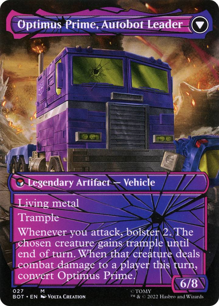 Optimus Prime, Hero (Shattered Glass) - Universes Beyond: Transformers (BOT)