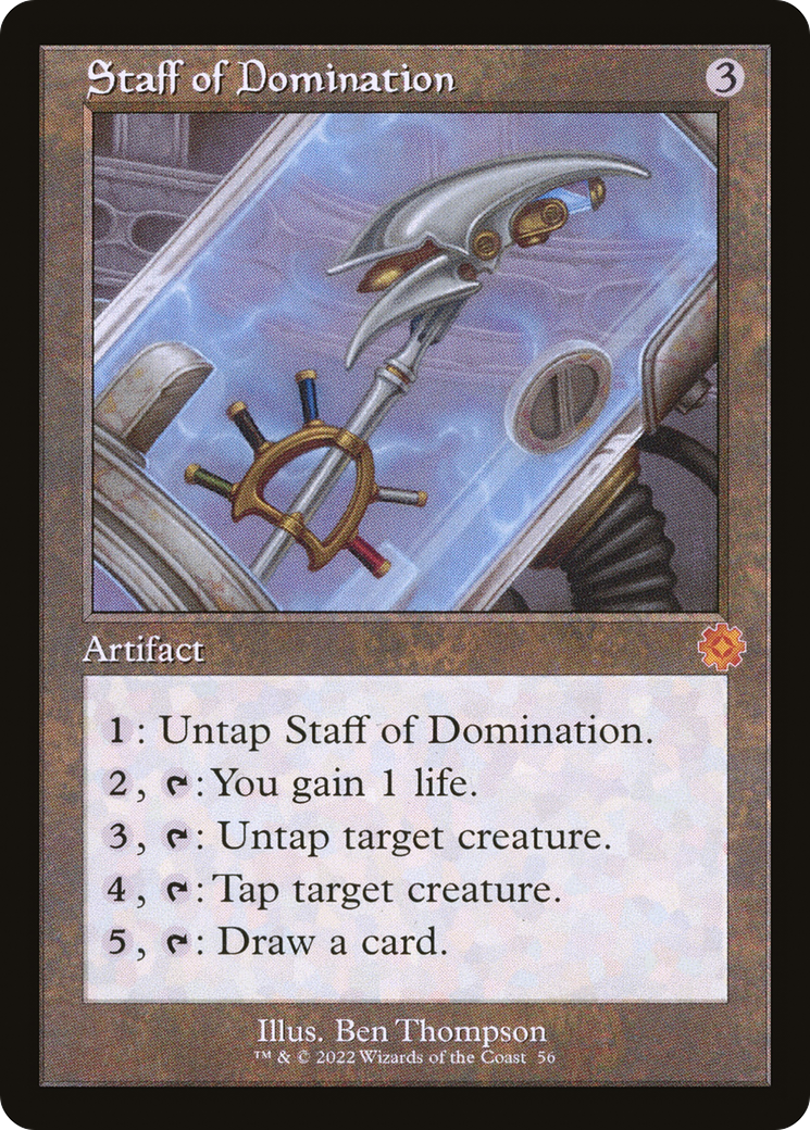 Staff of Domination - The Brothers' War: Retro Frame Artifacts (BRR)