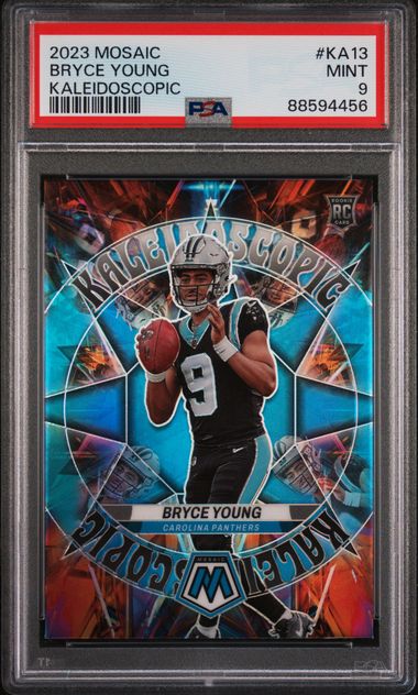 2023 Panini Mosaic - Bryce Young KA-13 - Kaleidoscope - PSA 9