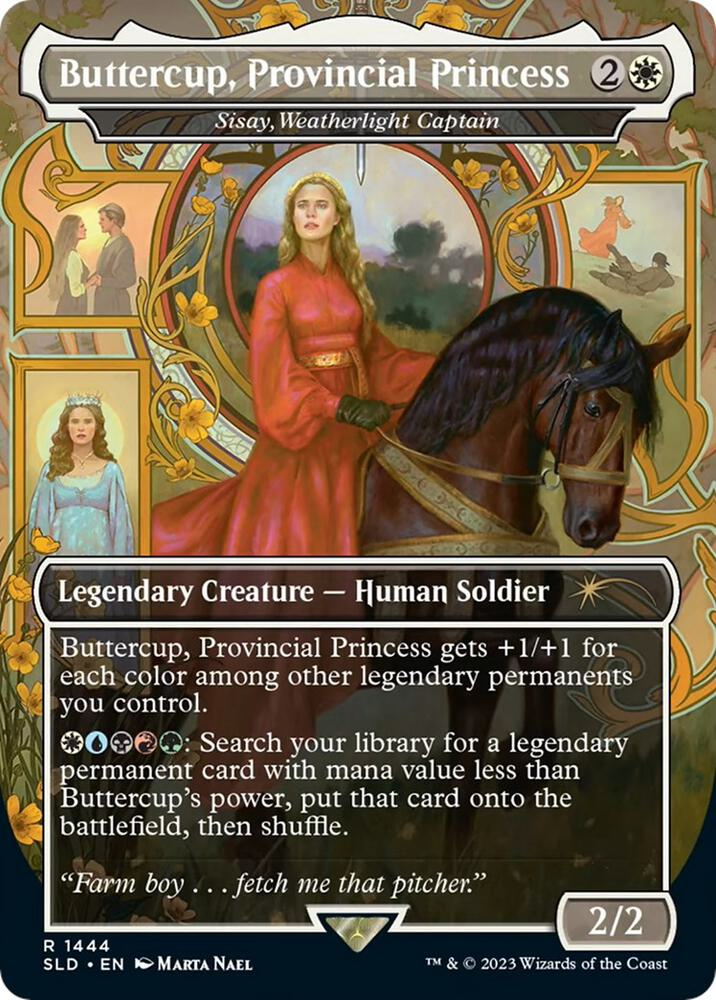 Buttercup, Provincial Princess - Sisay, Weatherlight Captain - Secret Lair Drop Series (SLD)