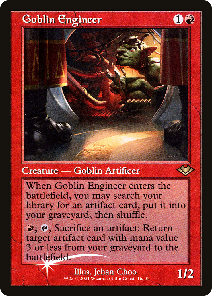 Goblin Engineer (Retro Frame)