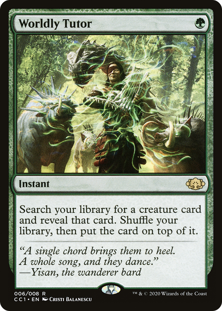 Worldly Tutor - Commander Collection: Green (CC1)