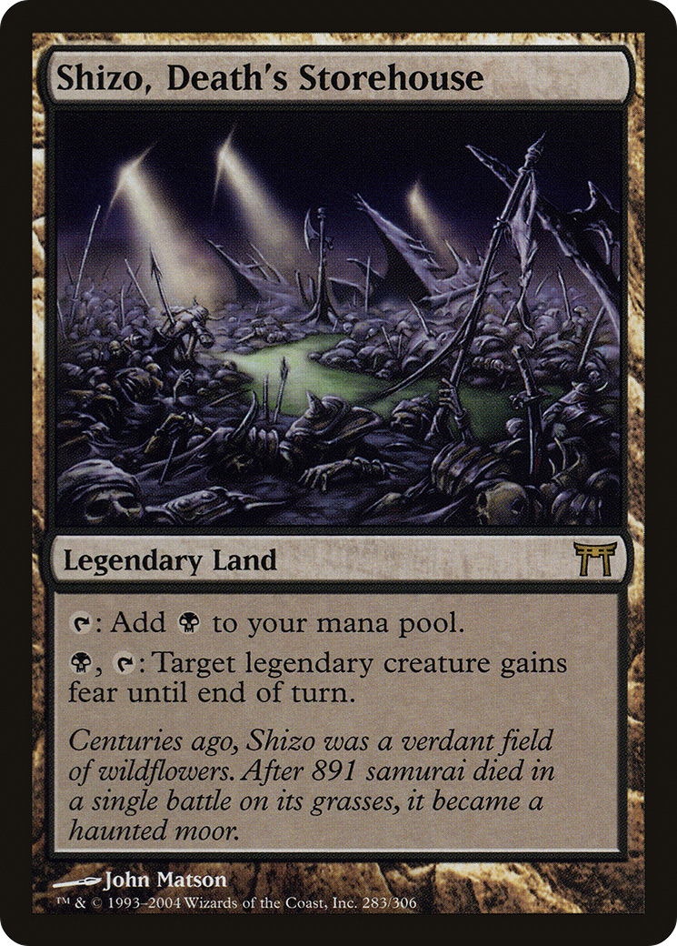 Shizo, Death's Storehouse - Champions of Kamigawa (CHK)
