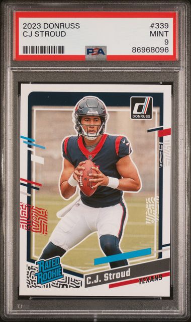 2023 Panini Donruss - CJ Stroud 339  - PSA 9